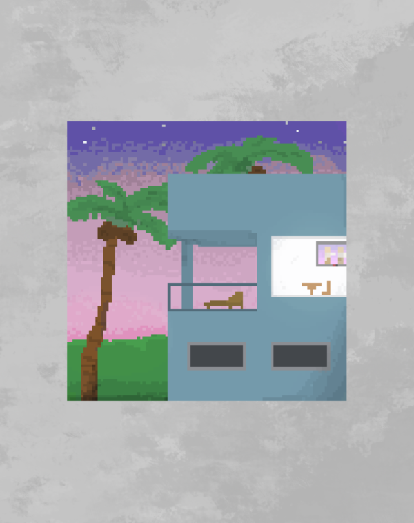 *Exclusive Lo-Fi Pixel Miami Sunset