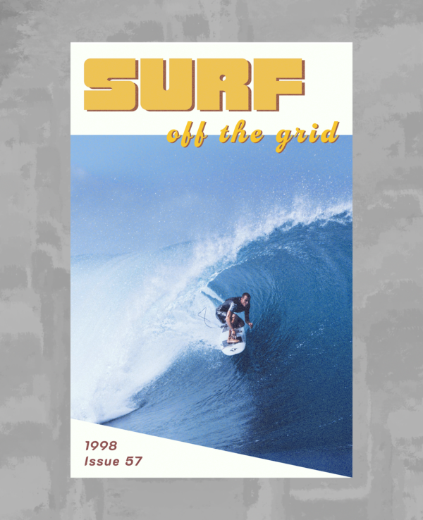 Surfer vintage poster 90's