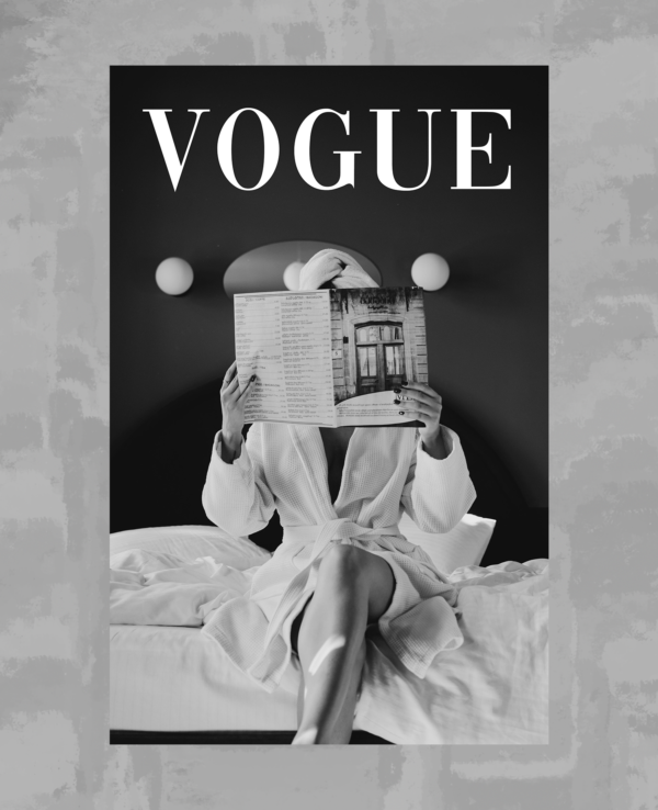 Vogue Newspaper poster